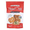 Pretzel Crisp Pretzel Crisps - Everything - Case of 12 - 7.2 oz.