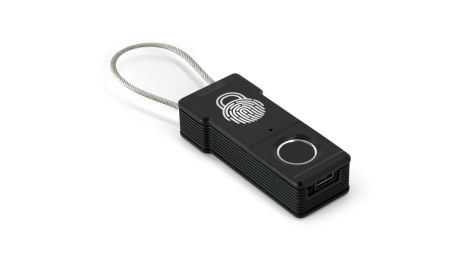 Low Cost Lightweight Biometric Pad Lock To Secure Prescription Drug Container