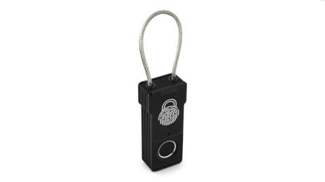 Keep Children Bicycle Safe with Portable Touchscreen Finger Print Smart Lock