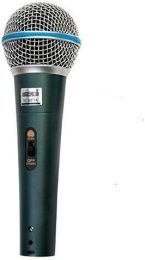 5 Core Premium Vocal Dynamic Cardioid Handheld Microphone Unidirectional Mic with 12ft Detachable XLR Cable to Â¼ inch Audio Jack;  Mic Clip;  and On/