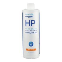 Essential Oxygen Hydrogen Peroxide 3% - Food Grade - 16 oz (SKU: 724609)