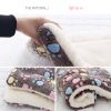 Autumn and winter warm thickened Sleeping mat dog house cat dog sleeping pad blanket warm mattress pet cushion